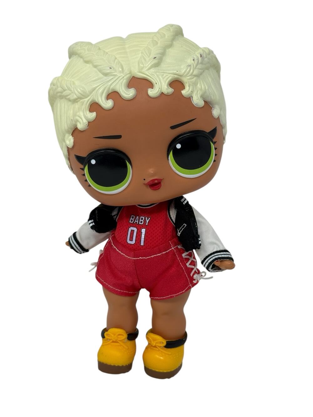 LOL Surprise OMG Fashion Doll 10.5” Red Outfit Swag Jacket MGA No Earrings‎